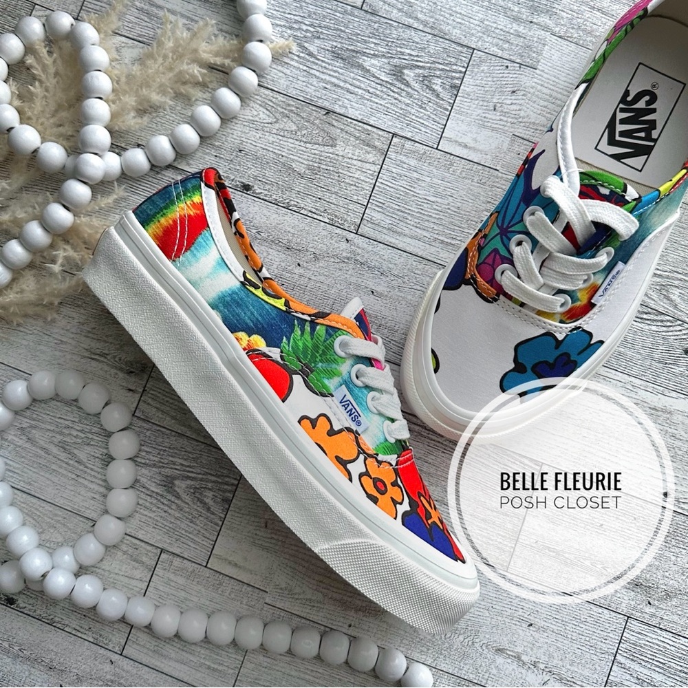 New W/ Box Vans Anaheim Factory 44 DX Floral Low Top Lace Up Shoes